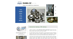 Desktop Screenshot of diama.cz